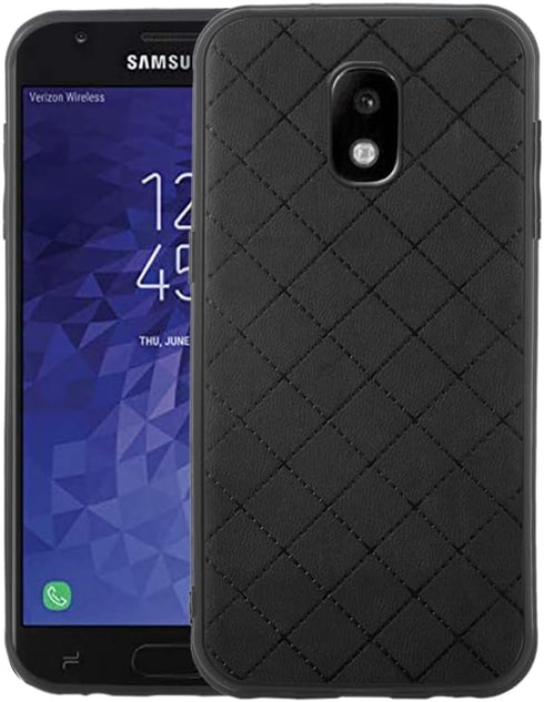 ELISORLI Compatible with Samsung Galaxy J3 Orbit J 3 Star 2018 3J Achieves Case Rugged Thin Cell Anti-Slip Rubber TPU Mobile Phone Cover for Glaxa...