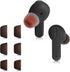 kwmobile 6X Replacement Ear Tips Compatible with JBL Tune 230 NC TWS / T230NC - Silicone Tips for Earphones - Black......