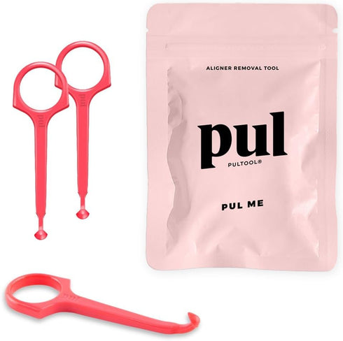 PUL Clear Aligner Removal Tool Compatible with Invisalign Removable Braces & Trays, Retainers, Dentures and Aligners - Hygienic Oral Care Accessor...