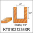 Router Bits, Carbide Tipped Mortising Router Bit for Making Mortises, Industrial Grade Cutting Tools for Woodworking (1/4 Inch Shank x 1/2 Inch Di...