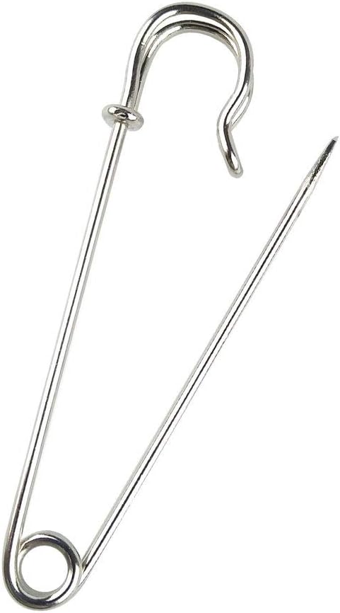 Safety Pins Extra Large Heavy Duty - YiwerDer 22PCS 3Inch Blanket Pins, Strong & Sturdy Bulk Pins for Blankets, Skirts, Crafts, Kilts - Silver...