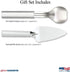 Rada Cutlery Pie A'La Mode Gift Set, Silver Handles...