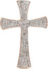 Rhinestone Cross Brooch Pin for Women Girls Crystal Christian Cross Star Brooches Lapel Pin Sparkling Religious Unisex Faith Lightweight Dress Acc...