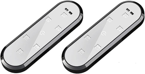 2 Pcs Car Door Light, Wireless Door Lighting Ambient Welcome Courtesy Light, LED Colorful Flashing Light, Anti-collision and Anti-rear-end Light, ...