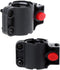 2 Pack Bike Lock Mounting Bracket Holder Frame Mount Replacement Storage Clamp Universal U-Lock Clip for Self Coiling Wire Cable Locks Combination...