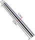 Smooth Stainless Steel Rolling Pin for Baking Fondant, Pizza, Pie, Pastry, Pasta, Dough, Cookies (12.8in)...