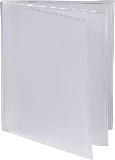 Big Skinny Plastic Photo Sleeve Insert for Tri-Fold Slim Wallet, Clear...