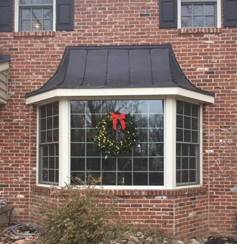 Rocky Mountain Goods 20-Inch Red Bow - Christmas Wreath Bow - Great for Large Gifts - Indoor/Outdoor use - Waterproof Velvet - Attachment tie Incl...