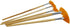 5Pcs/Set,Fan-Shaped Nylon Hair Short Wood Rod Brush Painting Drawing Supplies...