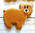 Ann Clark Cookie Cutters Bear Cookie Cutters 3-Pc. Set, Made in the USA, Tiny Bear, Bear Face, Cute Bear...