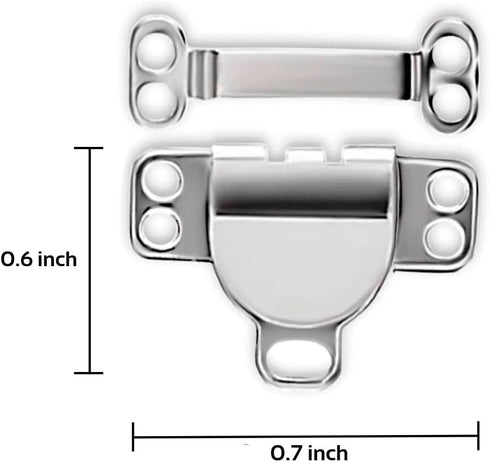 Hook and Eye Closures Sewing Hooks and Eyes Hook & Eye Closure Metal Hook and Eye Fasteners Metal Bra Hook and Eye Nickel Hook and Eye Closure Bra...