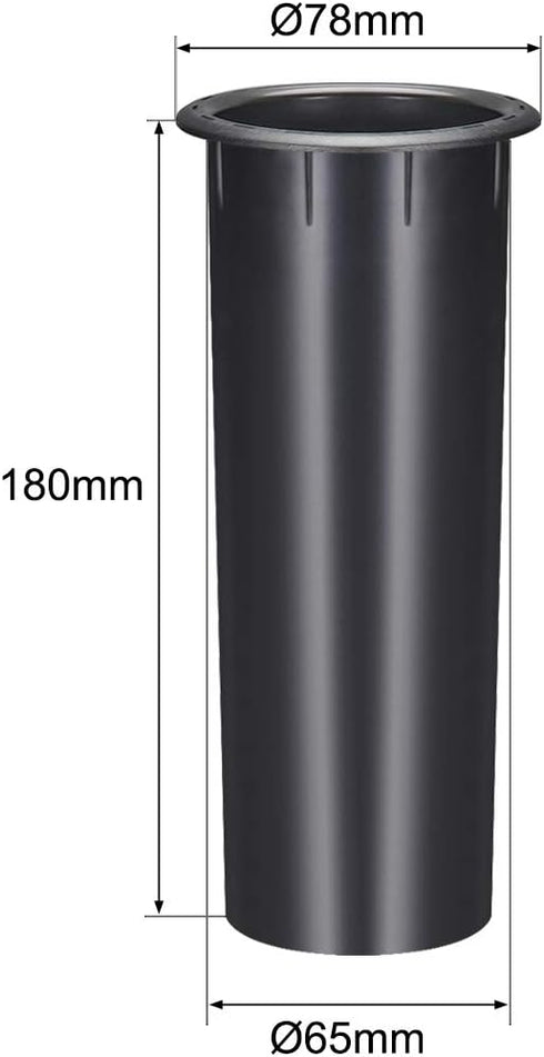 uxcell 65mm x 180mm Speaker Port Tube Subwoofer Bass Reflex Tube Bass Woofer Box 1pcs...