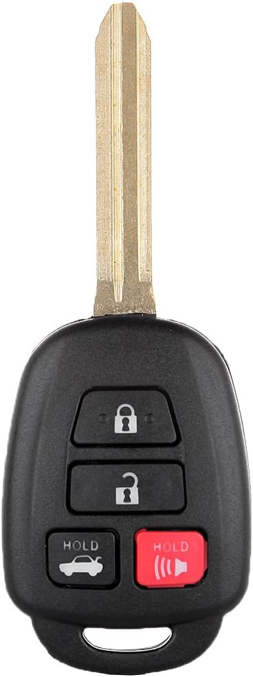 ECCPP Key Fob (Shell Case) Replacement fit for Uncut Keyless Entry Remote for Scion FR-S for Toyota Camry Corolla RAV4 HYQ12BDM (Pack of 1)...