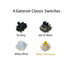 Gateron Series New and Classic Mechanical Keyboard Switches Pack 20pcs...