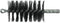 Trash Chute Door Supply Round Furnace Boiler Tube Brush Head Double Spiral with Loop (Wire, 3.75 Inch Diameter for 4 Inch Tubes)...