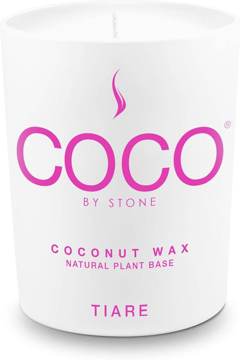 6.5oz Candle, Coconut Apricot Wax Candle for Home (Tiare) Home Fragrance Products, 1 Wick Candle, Enhance Indoor Aroma, Vegan & Cruelty-Free, Clea...