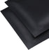 100pcs Frosted Clear Window Flat Colored Metallic Foil Resealable Zipper Seal Bags (Black, Flat | 3oz)...
