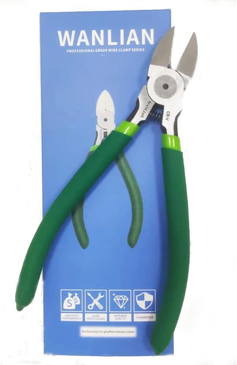 Wanlian Professional Hardware Tools - Pliers, Professional Industrial Pliers, Side Cutting Pliers, Wire Cutters,Electrician Wire Cutters,flush cut...