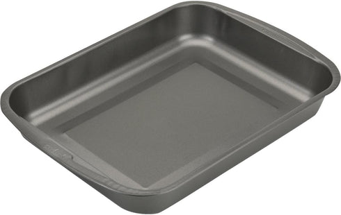 Goodcook 04048 Metal Utensil Nonstick Roast Pan, Easy Clean Dishwasher Safe, 11.5 Inch x 15.5, Silver...