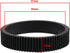 The Lord of the Tools Seamless Focus Gear Ring for 60-67mm Diameter Lens Follow Focus Ring Standard 0.8 Mod 360° Rotation Focus Gear Video Camera ...