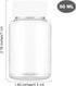 WLLHYF 4Pcs Clear Pill Bottle, 50ml Empty Clear Plastic Pill Bottles Medicine Bottle Empty Reagent Bottle Chemical Containers with Caps for Liquid...