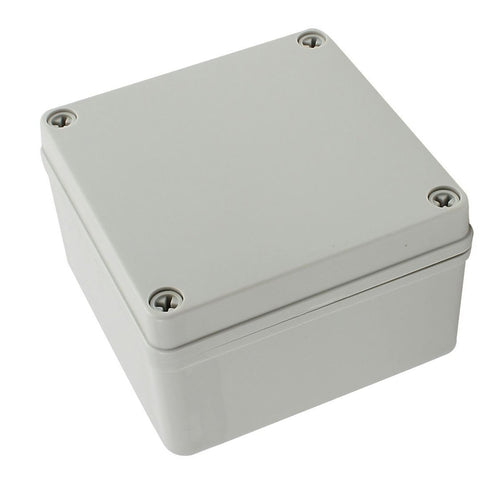 YXQ 125 x 125 x 75mm Electrical Project Case Junction Box IP65 Waterproof ABS DIY Power Outdoor Enclosure Gray (5 x 5 x 3 inches)...