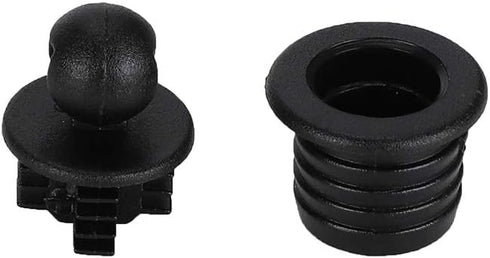 QANYEGN 10 Pairs Speaker Grill Guides, Speaker Parts Accessories, Plastic Ball and Socket Speaker Mesh Snap Fastener, Speaker Grill Peg......