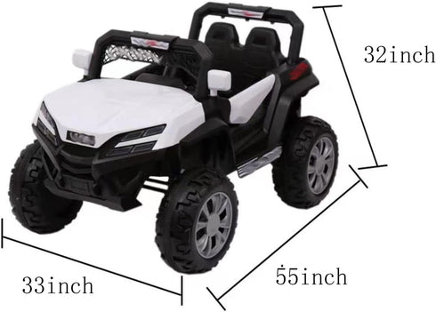 Large Kids Ride-On Truck Toy Car Cover, Electric Power Wheels Cover, Protect Electric Kids Car Toy Vehicles - Universal Fit, Water Resistant Outdo...