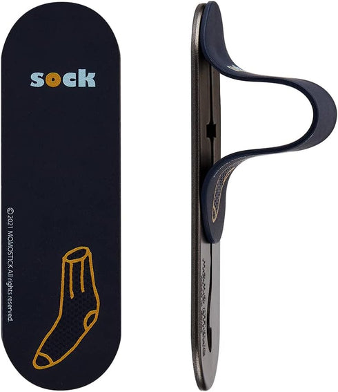 Momostick Flatstick, Cell Phone Finger Grip Strap Holder for Hand, Cell Phone Stand, New Slim Finger Loop Selfie Grip Compatible with Most Smartph...