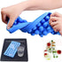 Mydio Mini Ice Ball Molds DIY Molds Tool for Candy pudding jelly milk juice Chocolate mold or Cocktails & whiskey particles(1pack,Blue)...