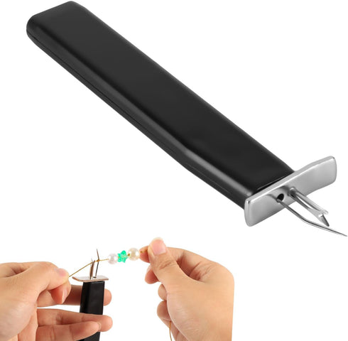 NQEUEPN Bead Knotting Tool for Jewelry Making, Convenient Knotter Tool Bead Cord Knotting Tool Beading Tool for DIY Jewelry Beaded Bracelet Ankle ...