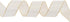 ITIsparkle 1" Inch Double Faced Satin Ribbon 25 Yards with Gold Edges, 1" X 25Yd - Ivory...