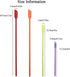 Beauty Spatula 4 PCS Makeup Spatula Mini Silicone for Cosmetics & Kitchen - 3 Sizes...