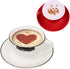 2 Pcs Stainless Steel Dredges and Powdered Shaker with 16 pcs Printing Molds Stencils, SENHAI Salt Pepper Coffee Cocoa Cinnamon Power Can with Hol...