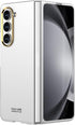 Miimall for Fold 5 Case with Screen Protector, Skin-Touch Texture HD Screen Protector Slim Case for Z Fold 5 - Silver......