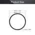 Othmro 50Pcs Nitrile Rubber O-Rings 0.05in Wire Dia 1.69in OD Metric Sealing Nitrile NBR Rubber Washers Round Buna-N O-Rings for Air Sealing Profe...