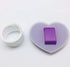 HONEYSEW New Heart Magnetic Wrist Pin Holder Sewing Pin Cushion Caddy Storage Case Sewing Tool (Purple Magnetic pin Cushion Caddy)...