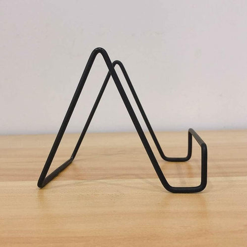 Tray Stand Metal Square Wire Stand Cutting Board Stand - Cheeseboard Stand, Cutting board holder, Cookbook Holder, Cookbook Stand, Charcuterie Boa...
