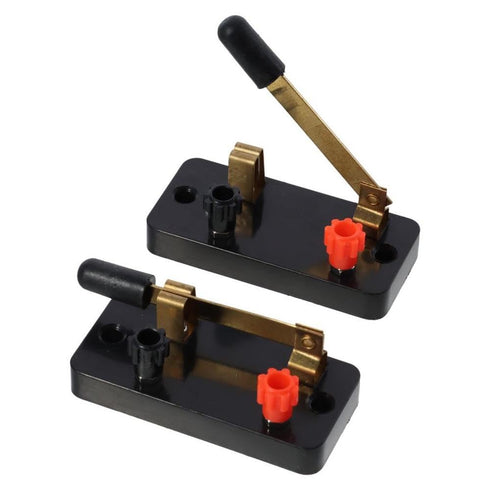 5PCS Educational Single Pole Knife Switch Laboratory Equipment Single Pole Single Throw (SPST) Switch...