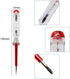 10x Mains Circuit Tester, Electric Tester Pen Screwdriver Voltage Circuit Test Pen Voltage Pen AC For Electrical Test...