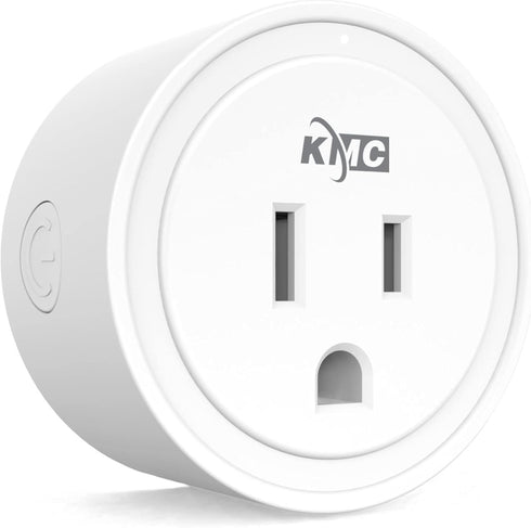 KMC Smart Plug Mini 4-Pack, Wi-Fi Outlets for Smart Home, Remote Control Lights and Devices from Anywhere, No Hub Required, ETL Certified, Works w...