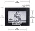 Malden International Designs Family Expressions Picture Frame, 4x6, Black...