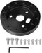 KIMISS Steering Wheel Pad, Universal Steering Wheel to Grant 3 Hole 0.5in Hub Spacer Pad for 6 Hole Adapter(Black)...