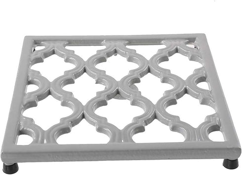 JOGREFUL Cast Iron Trivet Mats, Kitchen Pot Holders to Portect Table/Countertops, Heat Resistant Mats for Teapot/Hot Dishers/Plates, Vintage Mats ...