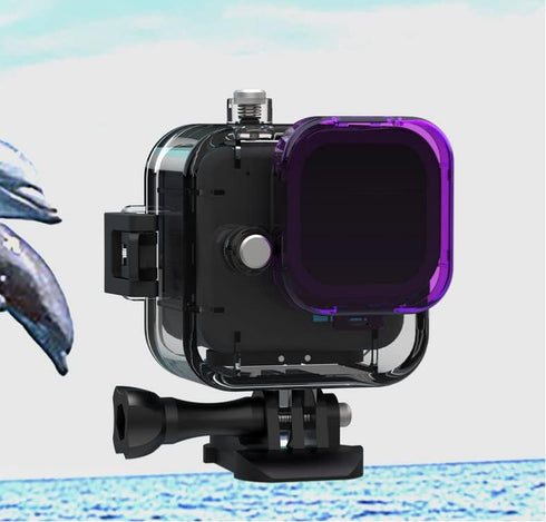 Dive Case/Waterproof case for GoPro Hero11 Mini Black,30M Underwater Filming Accessory with Bracket and Screws...