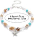 Boho Anklet Bracelets Seashell Ankle Chain Summer Beach Foot Jewelry for Women...