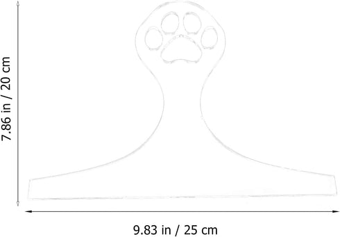 Cutting Board Template Acrylic Charcuterie Board Handle Template Acrylic Handle Template for Cutting Board Wood Working Gadgets Cutting Board Hand...