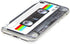 Retro Tape Cassette 80s Type Soft Back Cover Phone Case Compatible with iPhone 7 iPhone 8 iPhone SE 2020/2022...