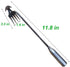 New Weeding Artifact Uprooting Weeding Tool, 12 Inch Weed Puller, 4 Teeth Manganese Steel Forged Hand Weeder, Dual Purpose Weed Removal Portable W...