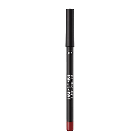 Rimmel Lasting Finish 8HR Soft Lip Liner Pencil - Vibrant, Blendable Formula to Lock Lipstick in Place for 8 Hours - 580 Bitten Red, .04oz...